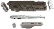 Light Duty Spring 90 No Hold Open Overhead Concealed Closer With "GE" Side-Loa