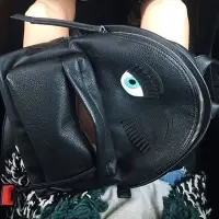 在飛比找Yahoo!奇摩拍賣優惠-Chiara Ferragni Backpack 眨眼後背包