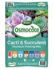 Scotts Osmocote 25L Cacti And Succulent Premium Potting Mix - EXPRESS POST