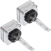 Mikinona Xenon Headlight Car Hid Bulbs Set Natural Light Low Power Waterproof Shockproof Reverse Polarity Open Circuit Protection