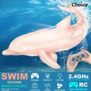 2.4G Rc Dolphin Fish Toy Light Water Pool Electric Waterproof Remote Control Toy