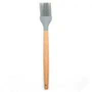 Silicone Wood Handle Oil Brush Heat-resistant Cooking Kitchen Tools