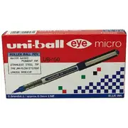Uni-Ball Eye Micro Rollerball Pens Blue 12 Pack
