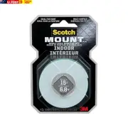 Scotch 110H INDOOR MOUNTING TAPE 1.27CMX2.03M