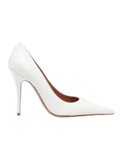 pointed high heels 38,41 white