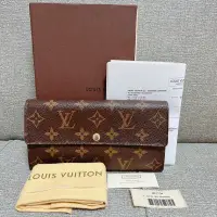 在飛比找蝦皮購物優惠-LV M61734 經典Monogram 長夾