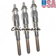 3 Pieces Glow Plug for Kubota Zero Turn Mower ZD18 ZD21, ZD321 ZD323 ZD326 ZD331