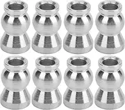 High-Quality Aluminum Alloy Linking Ball Head Set Improves Damping Effect for HPI HSP LOSI Tamiya REDCAT 1/10 RC Cars Silver Lightweight Design