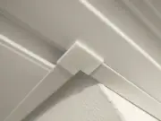 Suspended Drop Ceiling Tile 1 in T Bar T-Bar Frame Outside Corner Cap Cover Trim