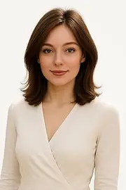 Natural Wig for Women Dark Brown Short Straight Hair Wig with Side Parting and Bangs Suitable for Role Play and Daily Party Use