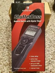 Pearstone Shutterboss Remote Switch with digital timer NEW for Nikon cameras