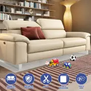8Pcs Under Couch Blocker Waterproof PVC Under Bed Blocker Translucent Toy*