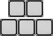 80mm PC Computer Case Fan Magnetic Frame Dust Filter Screen Dustproof Case Cover, 5Pcs PC Computer Case Cooler Fan Dust Filter, Magnetic Frame Dustproof PC Fan Dust Filter