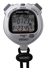 在飛比找Yahoo奇摩拍賣-7-11運費0元優惠優惠-S-057 SEIKO 跑錶 碼錶 100組記憶