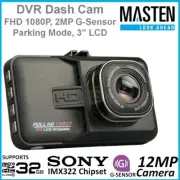 Mini Masten With Sony HD Image Sensor 1296P GPS Car Dash Crash Camera Video DVR