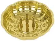 Brass Incense Holder Plate with Ash Catcher