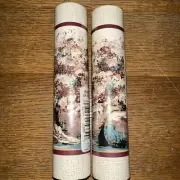 Pre-pasted strippable washable wallpaper border wB5339 lot# B Lot Of 2 15’ Rolls