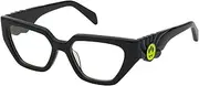 [Barrow] VBA027 0700 Nero Lucido 52/17/145 Women's Glasses, 0700 Nero Lucido, 52/17/145