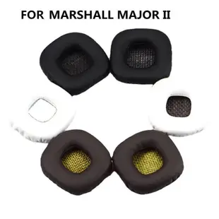 適用於 Marshall Major、Major II、Major 2 耳機海綿耳墊、耳機耳墊維修零件的蛋白質皮革替換耳