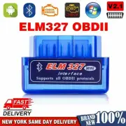 Car Bluetooth OBD2 OBDII ELM 327 Scanner Code Reader Automotive Diagnostic Tool