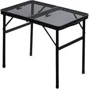 Folding Camping Table - Camping Gear Foldable Cooking Table | Aluminum Alloy Non-Slip Tabletop, Adjustable Height Outdoor Gear Portable for Picnic Grilling Party