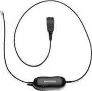 Jabra GN1200 0.8m straight QD to Mod Plug