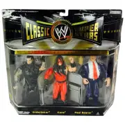 WWE Classic Superstars Undertaker Kane Paul Bearer WWF Wrestling Figure 3 Pack