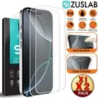 For iPhone 16 16e 15 14 13 12 11 Pro Max Plus XR Tempered Glass Screen Protector