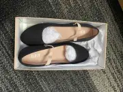 BRAND NEW! Bloch Black Character Shoes (Cuban Heel), size 9