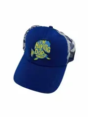Disney World Magic Kingdom Dory Trucker Cap Hat Adjustable Mesh Glitter