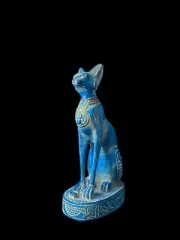 Cat Goddess Bastet Statue from Ancient Egypt made from Stone