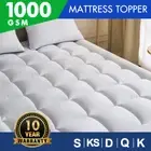 Anti-Dust Mite Bug Topper Pillowtop Mattress Topper Single Double Queen King Hot