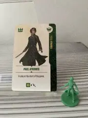Dune War for Arrakis Board Game CMON Kickstarter Paul Atreides + Card Figure