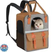 Cango Portable Pet Carrier Large Capacity Backpack for Small Medium Cats Dogs