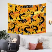 Traditional Native Culture Dance Tapestry