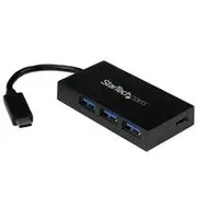 StarTech 4 Port USB 3.0 Hub / USB C to 1x USB C & 3x USB A / USB Type C - HB30C3A1CFB