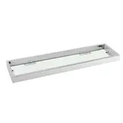 Square Glass Shelf Towel Rack Rail Storage Wall Mount Chrome Holder