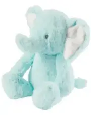 NWT Carters Aqua Blue Turquoise Elephant Plush Baby Toy Stuffed Animal 67294