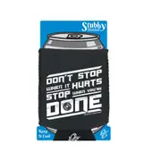 Gym Swps Dont Stop When It Hurts - Funny Novelty Stubby Holder With Base