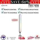 Artiss RGB LED Floor Lamp Remote Control Corner Oval Gaming Light Stand Desk New
