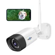 Hiseeu TZ-HB315 5MP Wireless IP Camera Outdoor Waterproof CCTV WiFi Surveillance Security Camera Night Vision Two-way Au