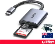 UGREEN SD Card Reader USB C Micro SD Card Reader USB 3.1 OTG Memory Card Adapter