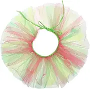 [OATIPHO] Retro Tulle Clown Choker Mesh Neck Ruffle Collar Women's Fashion Accessory Halloween Costume