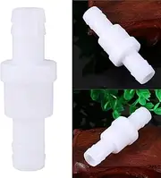 Convenient 12 Mm Inline Check Valve for Fuel Gas Liquid Air, One Way NonReturn, Prevents Backflow, Easy to Install, Applicable in Liquid System
