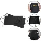 Restaurant Kitchen 2pcs Waist Apron Heavy duty Polyester Material Unisex