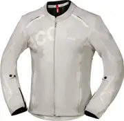IXS Moto Dynamic Motorcycle Textile Jacket, white, Size S for Men