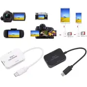 USB 3.1 Type-C Card Reader SD MicroSD TF OTG Combo HUB For Samsung Galaxy A21 AU