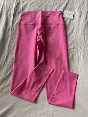 Beyond Yoga Womens Spacedye Caught In The Midi HW Leggings Pink Size L $97
