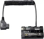 ZITAY D-tap Ptap to NP-F550 Dummy Battery Compatible for Sony NP-F550/770/570 NP-F970 Power LED Light Feelworld Atomos Ninja Monitor for DP30 LE Vmount AB Battery