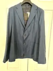 New Ted Baker linen Blue Navy suit Blazer 4 34 Pants